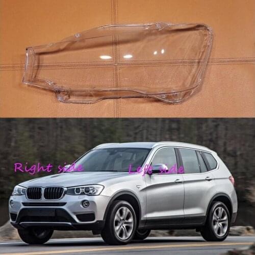 For BMW X3 F25 X4 F26 2014 2015 2016 2017 Car Headlight cover Headlamp Lens Auto Shell Cover