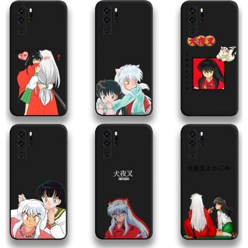 Hot Anime Japan Cartoon Inuyasha Phone Case For Huawei P20 P30 P40 lite E Pro Mate 40 30 20 Pro P Smart 2020