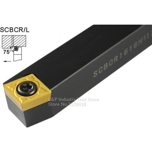 New Good Quality 75 Degrees Tool Holder SCBCR1212H09 SCBCL1212H09 Cylindrical External Toolholder Not Including Blade