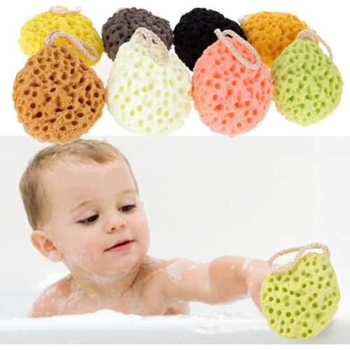 Baby New Eco-friendly Brushes Bath Sponge Massage for Baby Shower Exfoliating Body Cleaning Scrubber Super Soft Cleaning Brushes