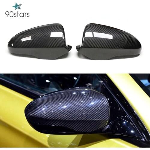 For BMW M Series F10 M5 F12 M6 2012 2013 2014 2015 2016 - on Add On Style & Replacement Style Carbon Fiber Mirror Cover