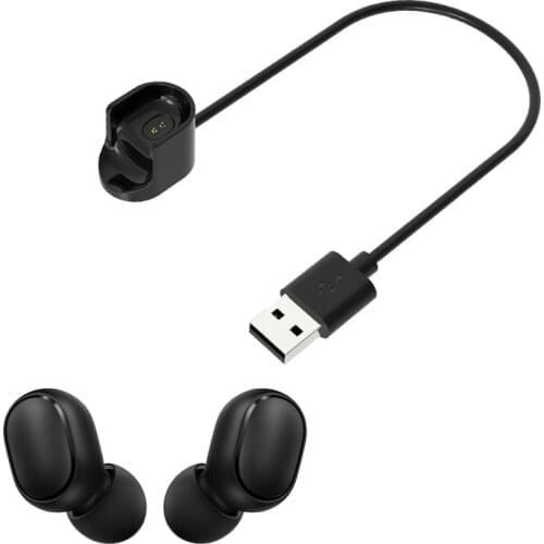 Dock Charger Adapter USB Fast Charging Cable Cord Wire for Xiaomi Redmi AirDots 2/S Wireless Bluetooth Airdots2 TWS Earphone