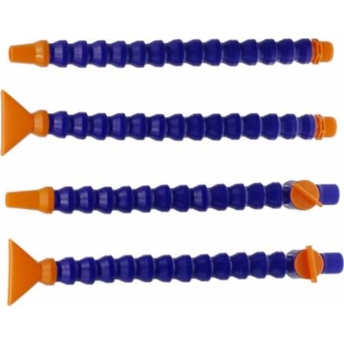 G3/4, 500mm cooling tube Flexible Plastic Water Oil Cool Pipe Hose Lathe CNC Injection Pipe Blowing Round/Flat Nozzle