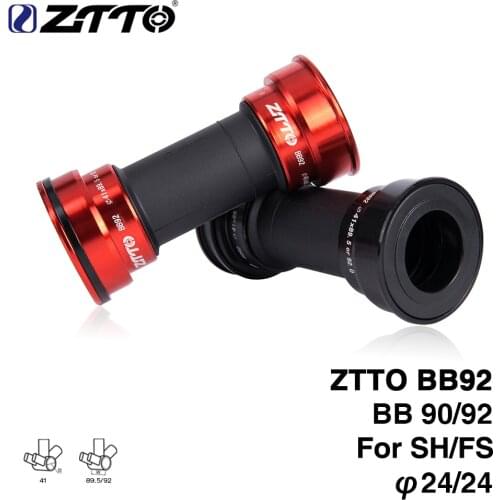 Mtb Road Bike BB92 Press Fit Bottom Bracket BB92 BB90 For 24mm Crankset Chainset 41mm Frame Shell