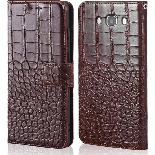 Magnetic phone Case For Samsung Galaxy J7 2016 Cases J710 J710F Cover FOR Samsung J7 2016 Coque flip leather with card slots