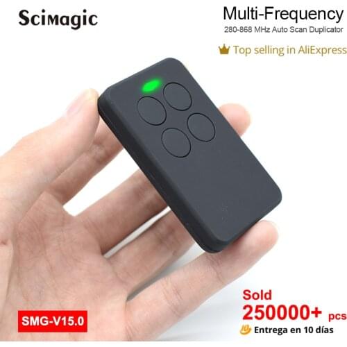 Multifrequency Code Grabber Auto Scan SMG-V15.0 Keychain Fixed Rolling Code Command Garage Gate Door Opener 433 mhz Duplicator