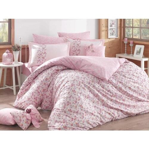 Hobby Tek Personality Poplin Quilt Cover Set Luisa Pink