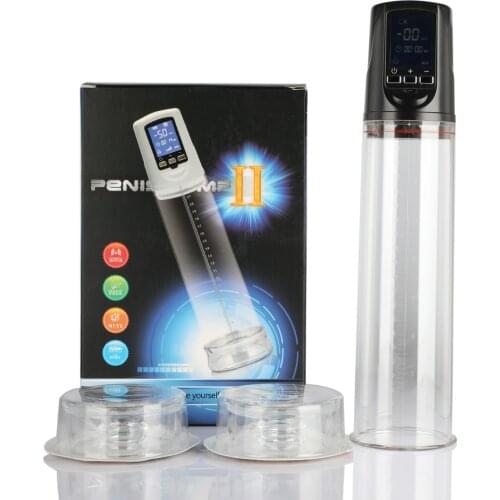 Penis Pump with USB Rechargeable,LED Automatic Penis Enlarger Male Enhancement ,Sex Men Electric Extender Penis Enlargement A3