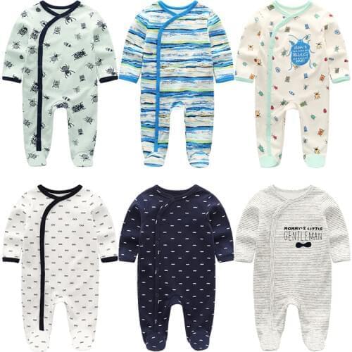 Newborn Baby Clothes 100% Cotton Baby Boy Girl Romper roupa de bebe Infant Cartoon Baby Clothing