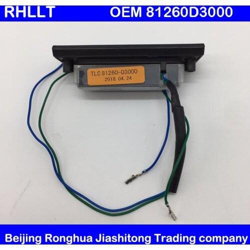 Genuine OUTSIDE HDL & LOCK ASSY-T/LID For HYUNDAI Tucson TLC 2016 OEM 81260D3000