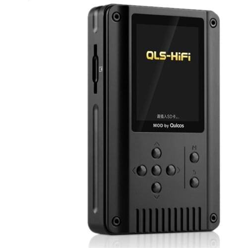 QLS QA360 mid hifi player dac CS4398 24Bit / 192KHz DSD AIFF FLAC APE ALAC CUE WAV Portable HiFi Lossless Music MP3 Player