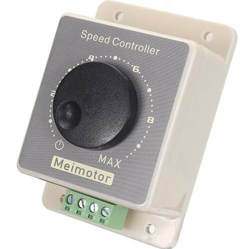 DC Motor Adjustable Speed Controller 20A Motor Speed Regulator Potentiometer with Switch For Electric Machine Parts