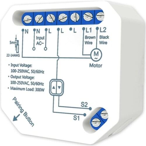 Smart Curtain Roller Shutter Switch Relay Module WiFi DIY Home Automation smart home alexa tuya