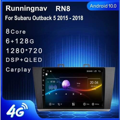 Runningnav For Subaru Outback 5 2015 - 2018 Android Car Radio Multimedia Video Player Navigation GPS