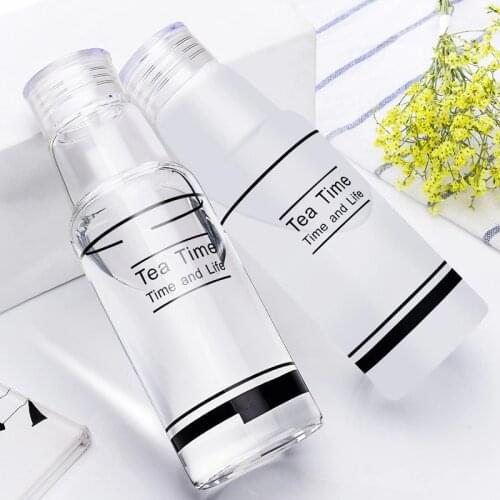 Korean Sports Water Cup Glass Portable Glass Bottles Creative Soda Bottle Shape Water Cups кружки стекло Glass Cup For Boys