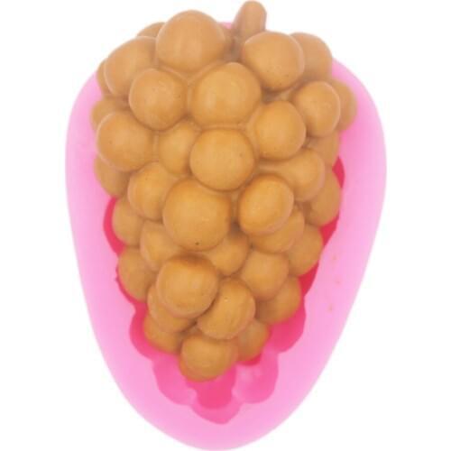 Grape Silicone Soap mold silicone 3d handmade mould DIY Craft molds S595