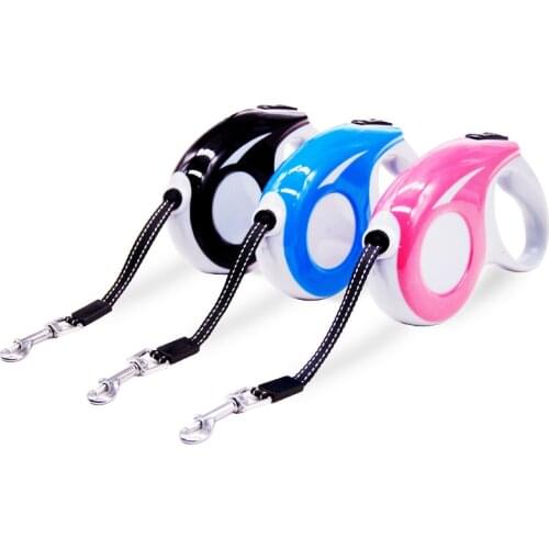 3M/5M Retractable Dog Leash Automatic Flexible Dog Leash Dogs Cat Traction Rope Leashes For Small Medium Dogs Pet Products
