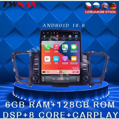 For Kia Carnival 2015-2019 Android 10 Tesla style Car DVD Player GPS navigation Car Auto Radio Stereo Multimedia Player