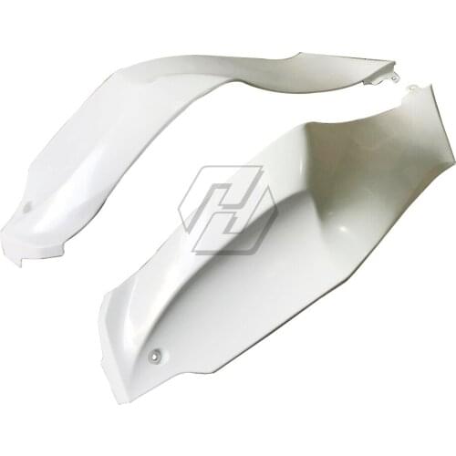 Motorcycle Tank Side Cover Panel Fairing Frame Trim Cowl Case for Kawasaki ZX-10R ZX10R 2011-2017