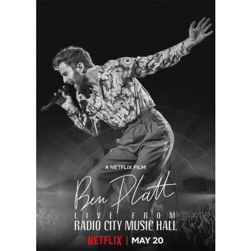 D0861 Ben Platt Live from Radio City Music Hall Movie Silk Fabric Poster Art Decor Indoor Painting Gift