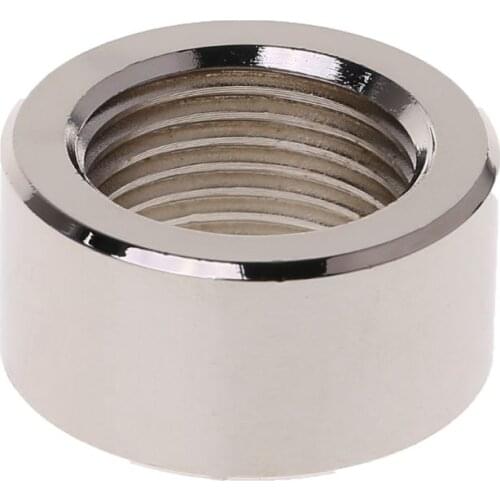 Universal Iron Plating Nicke O2 Oxygen Sensor Exhaust Stepped Mounting Weld Dropshipping