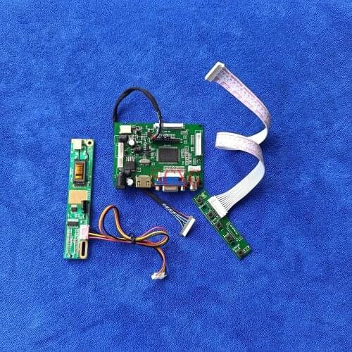 DIY KitVGA AV HDMI-compatible 1024*768 For LTM12C505B/LTM12C505D/LTM12C505K 1CCFL 20-Pin LVDS LCD screen controller driver board