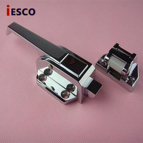 IESCO zinc alloy oven door refrigerator door lock handle latch bump door industrial oven door