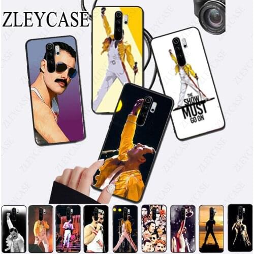 Freddie Mercury Phone Cover for redmi note8pro note7 note5 note6pro 7 7A 8 8A Note8T note9s note9pro Cellphones