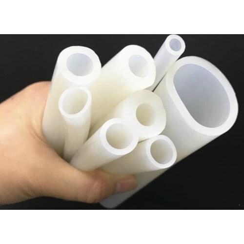 Flexible 1 Meter Silicone Rubber Hose 12 13 14 16 18mm Out Diameter Flexible Silicone Tube
