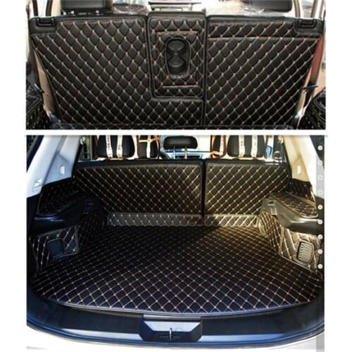 Good quality! Special car trunk mats for NIssan X-trail T32 5 seats 2019-2014 durable boot carpets cargo liner for Xtrail 2018