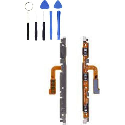 FOR Samsung S10E G970 Volume Audio Mute Power ON OFF Button Key Flex Cable Repair Kit Gift