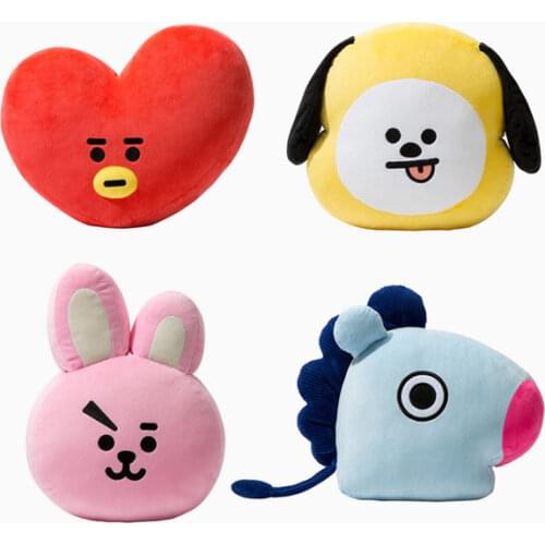 Kpop Pillow Cute Koala Rabbit Animal Plush Dolls Decorative Throw Pillows for Couch Cojines Decorativos Para Sofa Anime Peluche