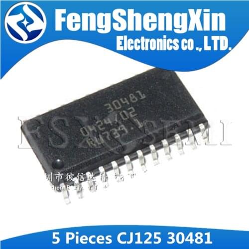 5pcs CJ125 30481 SOP-24 SOP Wide oxygen drive chip