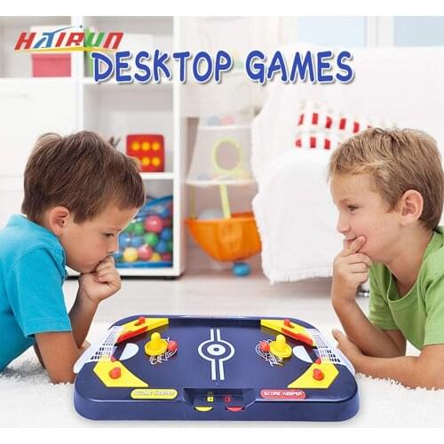 Mini Childrens Desktop Football Board Battle Game Set Toy Puzzle Sports Outdoor Portable Desktop Game Ball Toys
