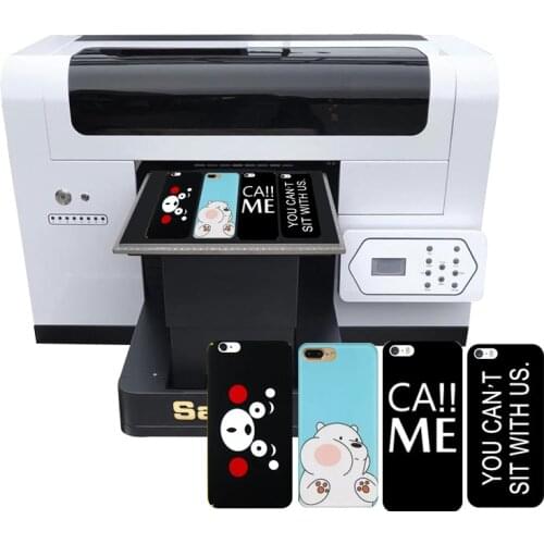 New technology a3 size xp600 head 1440dpi plastic id card printer uv printer led uv flatbed printer