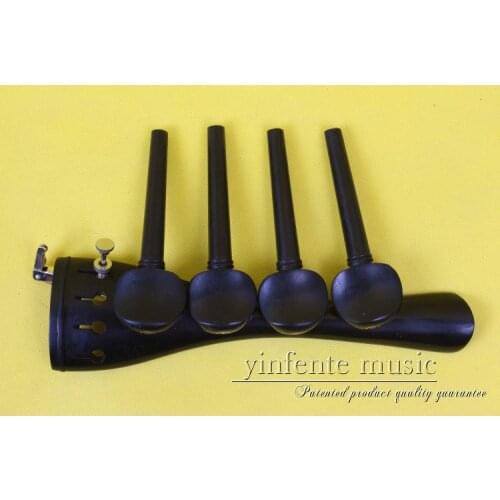 New 4/4 Cello parts, ebony wood Cello tailpiece peg Copper Point