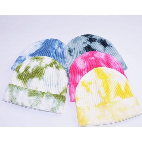 Retro Style Knitted Woolen Beanie Hat Skullcap Stretch Outdoor Ski Sport Headwear for Men Women