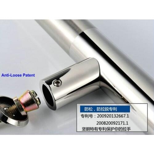 1800MM Long (1600MM Pitch) Upscale Matt And Mirror Surface, Polishing And Wire Drawing Process Stainless Steel Glass Door Handle