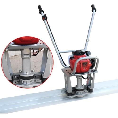 Handheld Concrete Vibrating Ruler HZQ1 Gasoline Electric Floor Vibrating Ruler Leveling Lifting Machine Cement Floor Trowel Tool