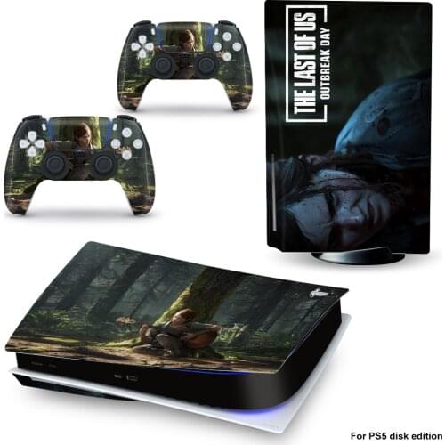 Us1 Style PS5 Disc Edition Skin Sticker for Playstation 5 Console & 2 Controllers Decal Vinyl Protective Skins Style 1