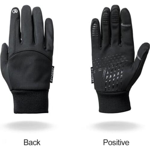 Touch-screen Bike Gloves Winter Windproof Fleece Gloves Men Women Cycling Gloves for Outdoor Sport Riding Climbing Skiing New