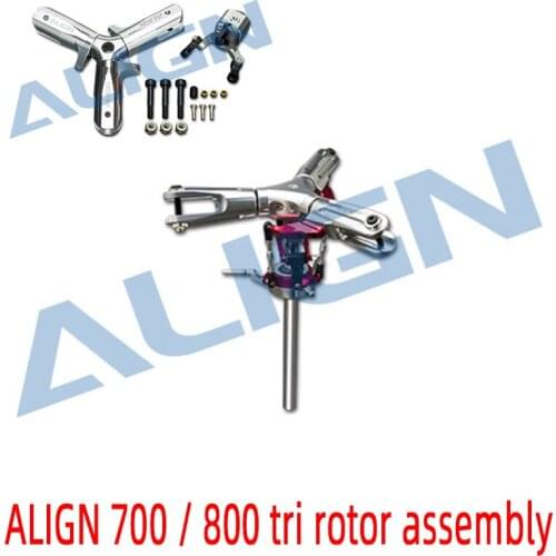 Align trex 700E 800 Three-Blade Rotor Head H70H008XXW Trex 700 Spare Parts 3 Blade Tail Rotor Helicopter Spare parts For GARTT