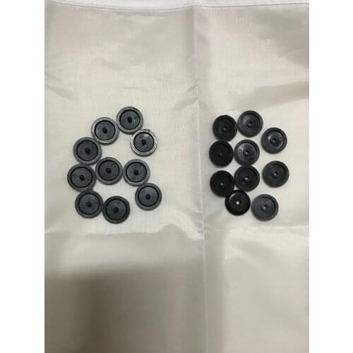 10Pcs a bag Car Parts Black Plastic Car Safety Seat Belt Stopper Spacing Limit Buckle Clip Retainer Seatbelt Stop Button