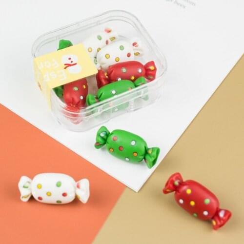 10pcs colorful candy Push Pins Thumb Thumbtack Board Pins Drawing Photo Wall Studs Office School Supplies
