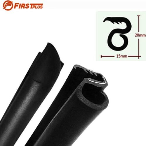 2 x 85cm B Pillar Anti-Noise Dustproof Sealing Strips Trim Rubber For Auto Car Front Rear Door Edge