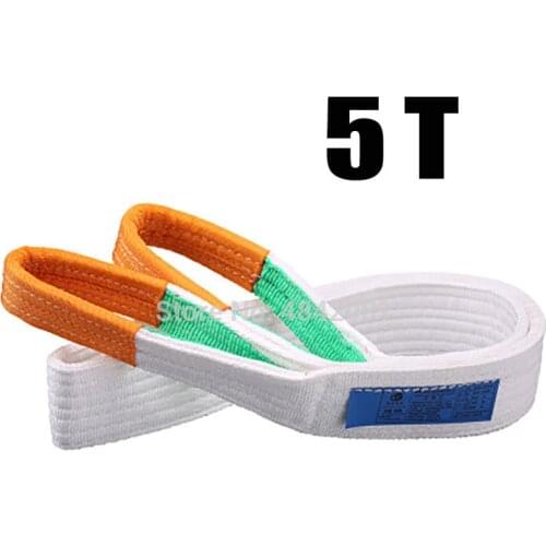5Tx2m-8m Lifting Webbing Sling Towing rope tow webbing sling lifting sling