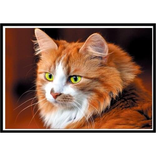 5D DIY Diamond Painting Animal Mosaic Painting Customizable Home Decoration Imitation Cross Stitch Crafts