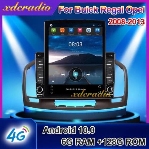 Xdcradio 10.4" Android 10.0 Tesla Style Vertical Screen Car Radio For Buick Regal Opel Vauxhall Holden Insignia GPS Navigation