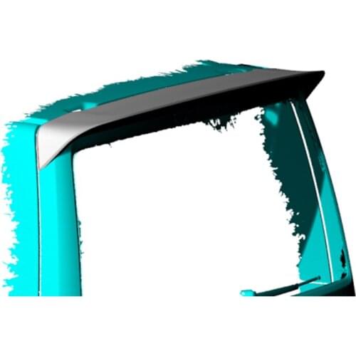 Car Rear Trunk Roof Spoiler Wing for Volkswagen VW Multivan 2015 - 2020 Rear Roof Wing Spoiler Lip Carbon Fiber