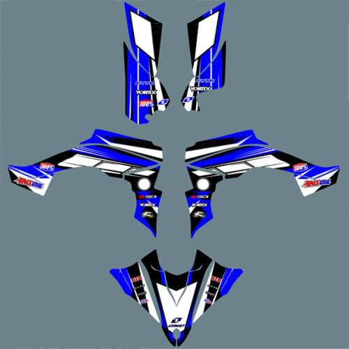 Free custom Motorcycle 3M Graphics Decals STICKERS For YAMAHA YFZ-R 450 YFZ450R 2014 2015 2016 2017 2018 For YAMAHA 450 YFZ R